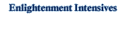 Enlightenment Intensives